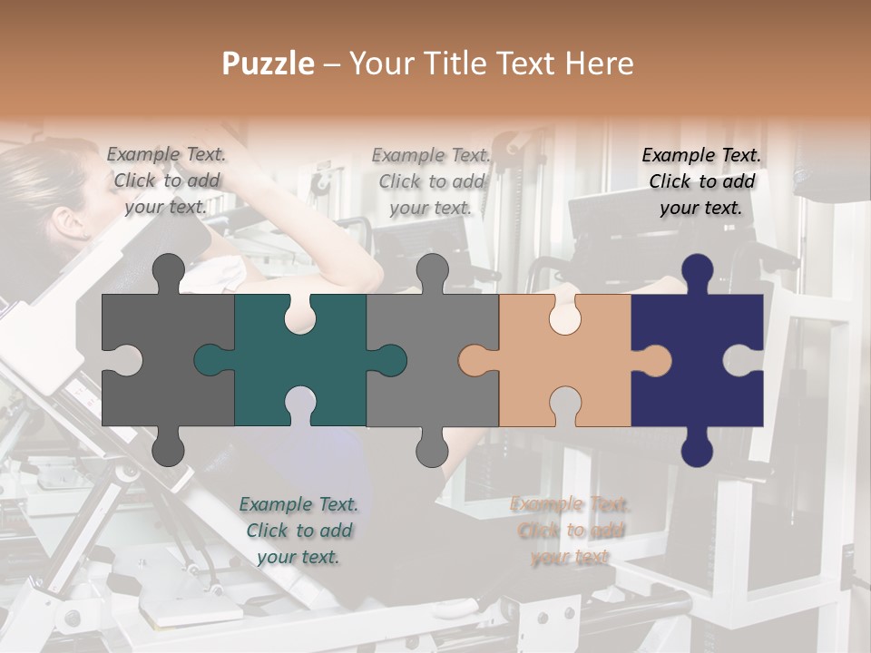 Lifestyle Workout Weight PowerPoint Template