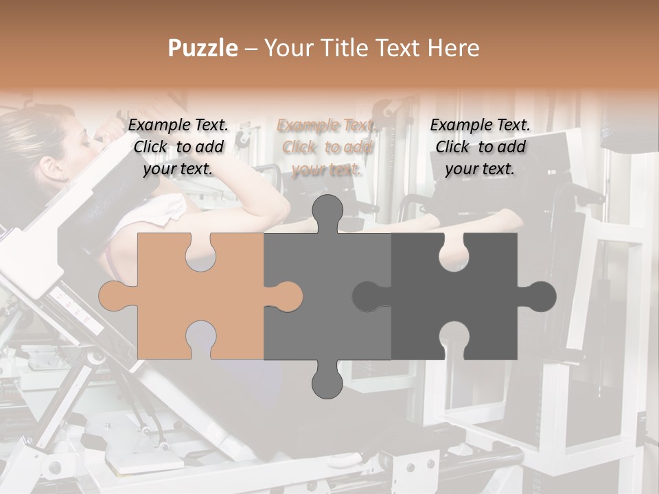 Lifestyle Workout Weight PowerPoint Template
