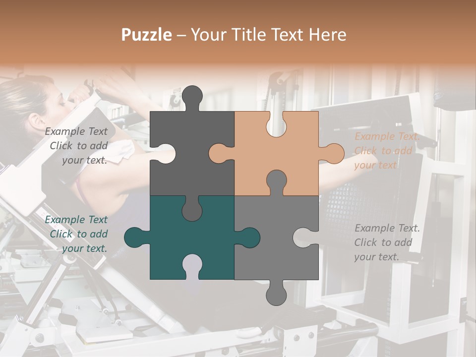 Lifestyle Workout Weight PowerPoint Template