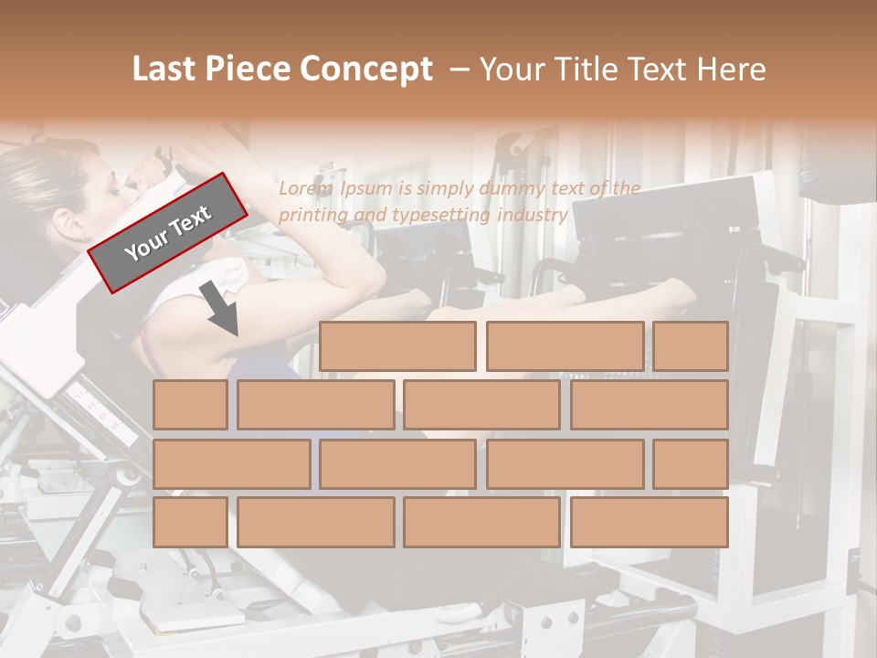 Lifestyle Workout Weight PowerPoint Template