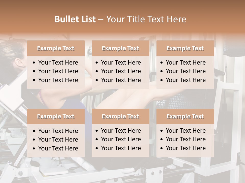 Lifestyle Workout Weight PowerPoint Template