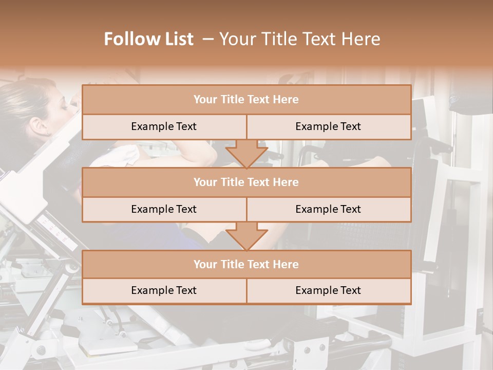 Lifestyle Workout Weight PowerPoint Template