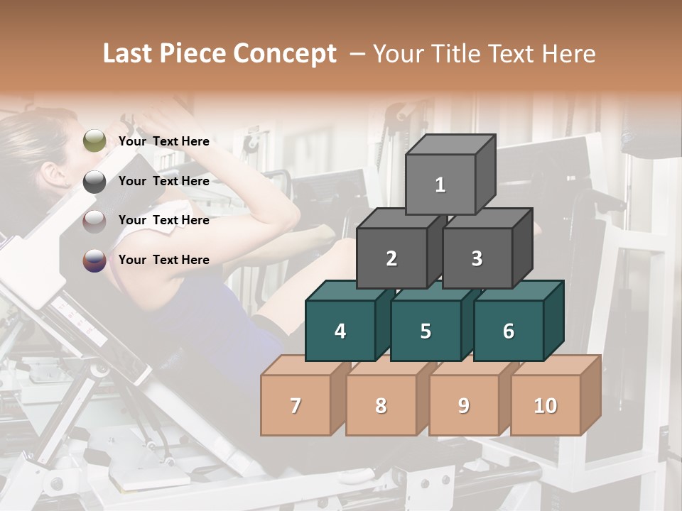 Lifestyle Workout Weight PowerPoint Template