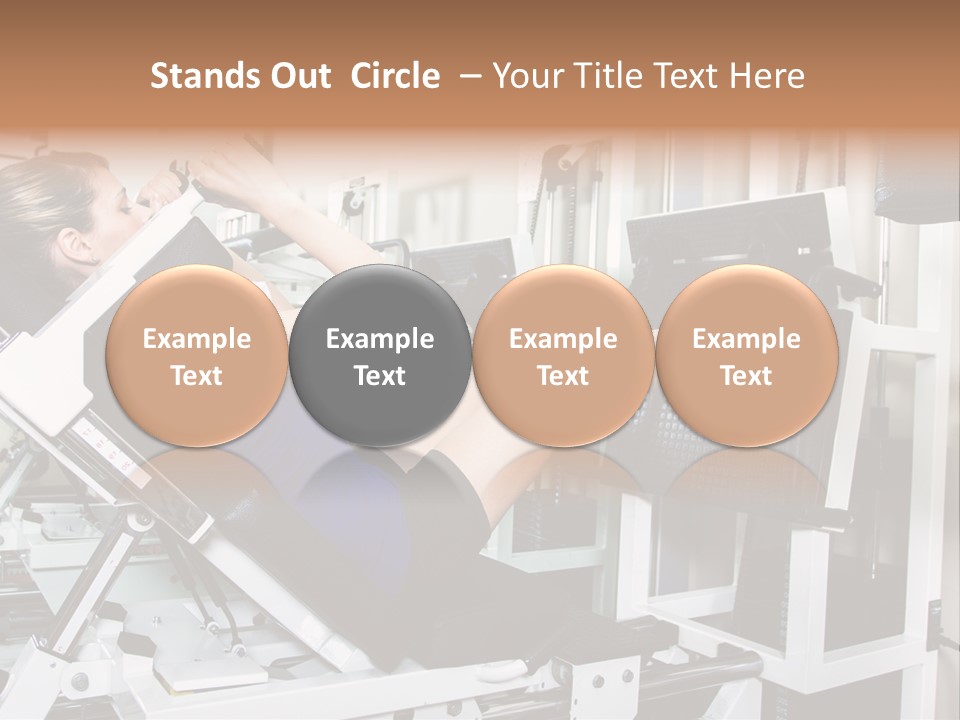 Lifestyle Workout Weight PowerPoint Template