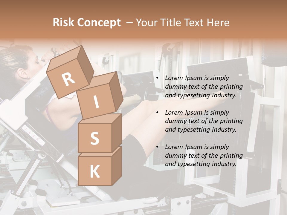 Lifestyle Workout Weight PowerPoint Template