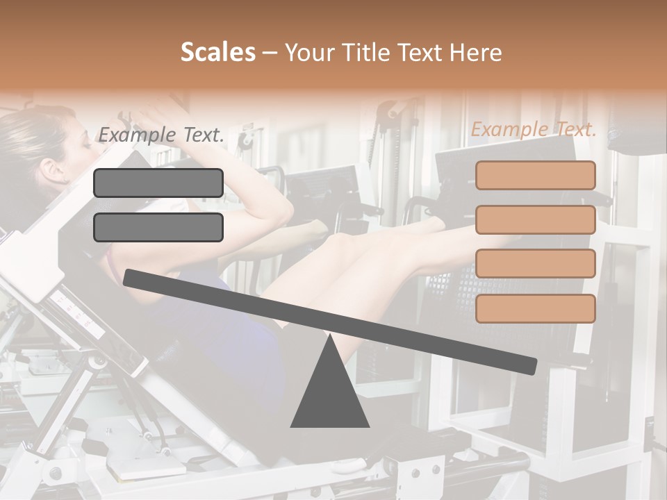 Lifestyle Workout Weight PowerPoint Template