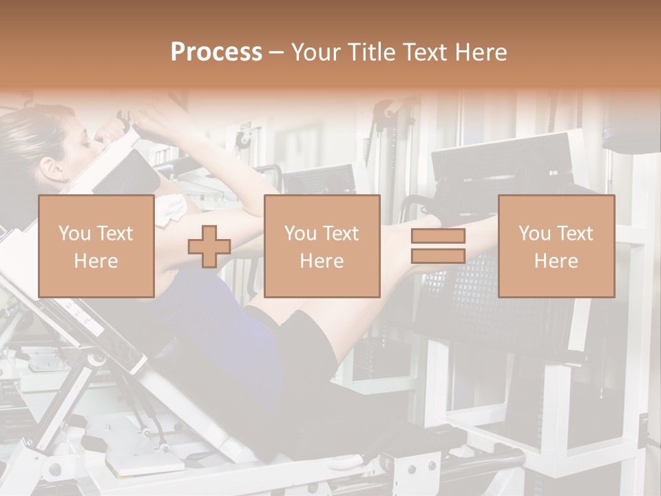Lifestyle Workout Weight PowerPoint Template