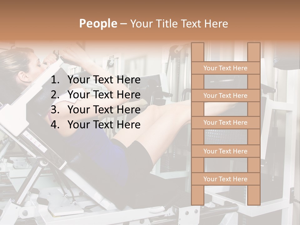 Lifestyle Workout Weight PowerPoint Template