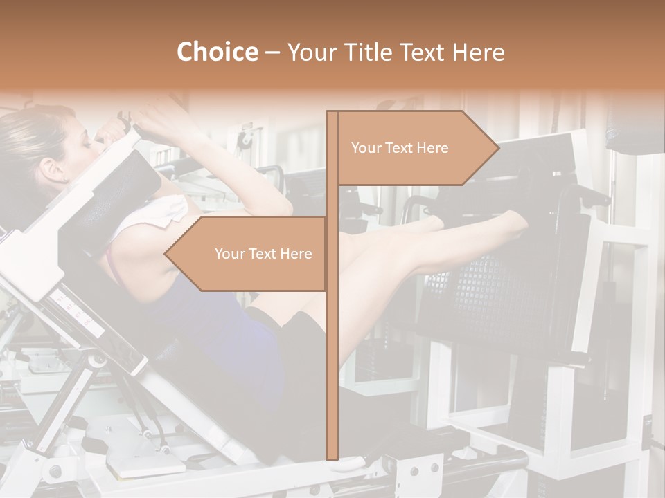 Lifestyle Workout Weight PowerPoint Template
