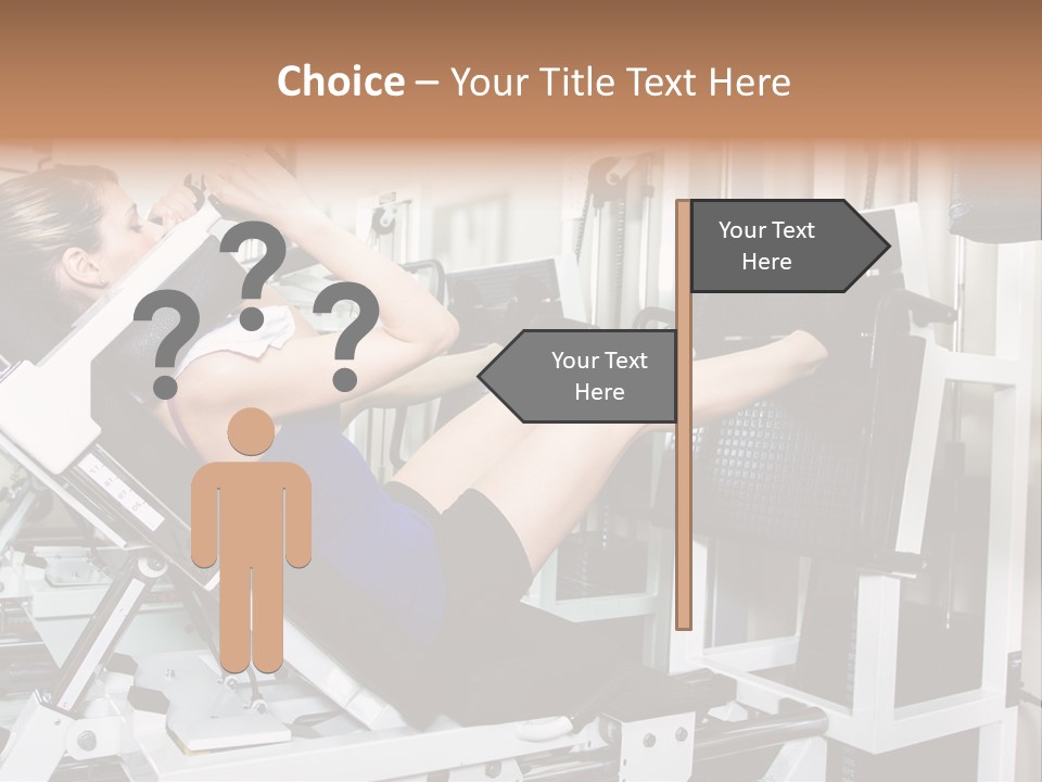 Lifestyle Workout Weight PowerPoint Template