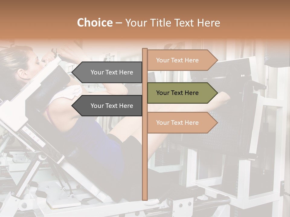 Lifestyle Workout Weight PowerPoint Template