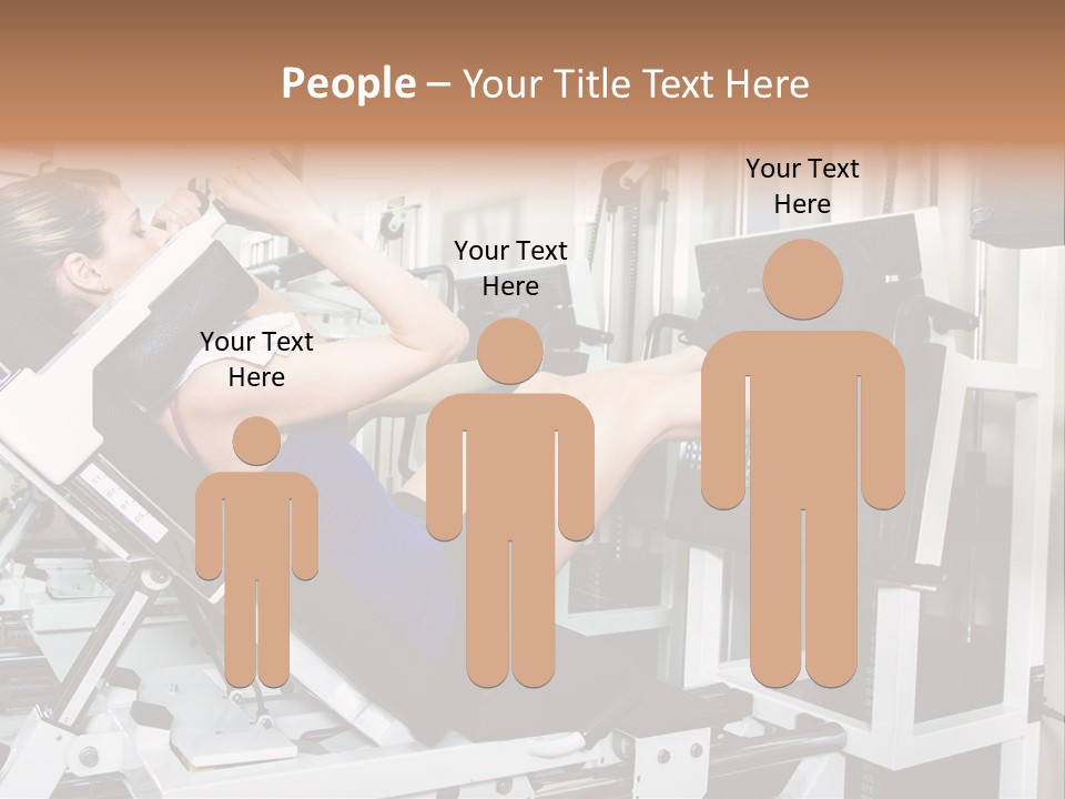 Lifestyle Workout Weight PowerPoint Template