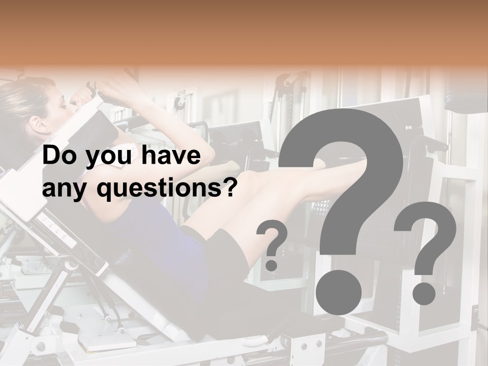 Lifestyle Workout Weight PowerPoint Template