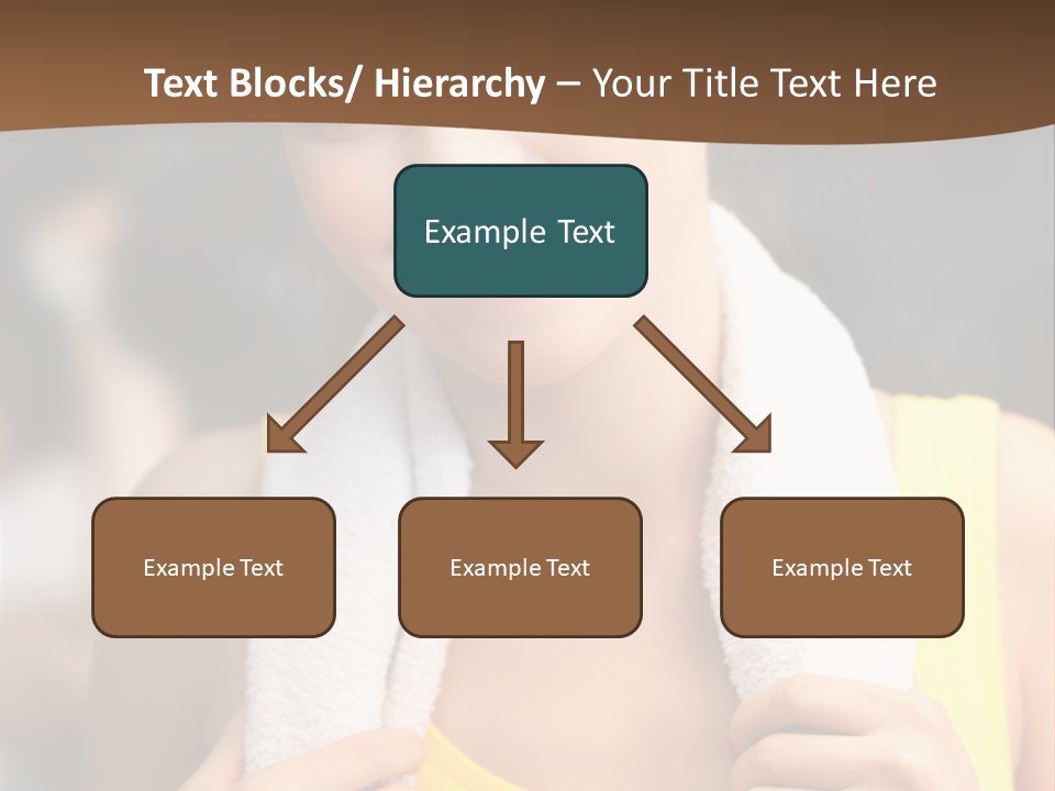 Beautiful Girl Casual PowerPoint Template