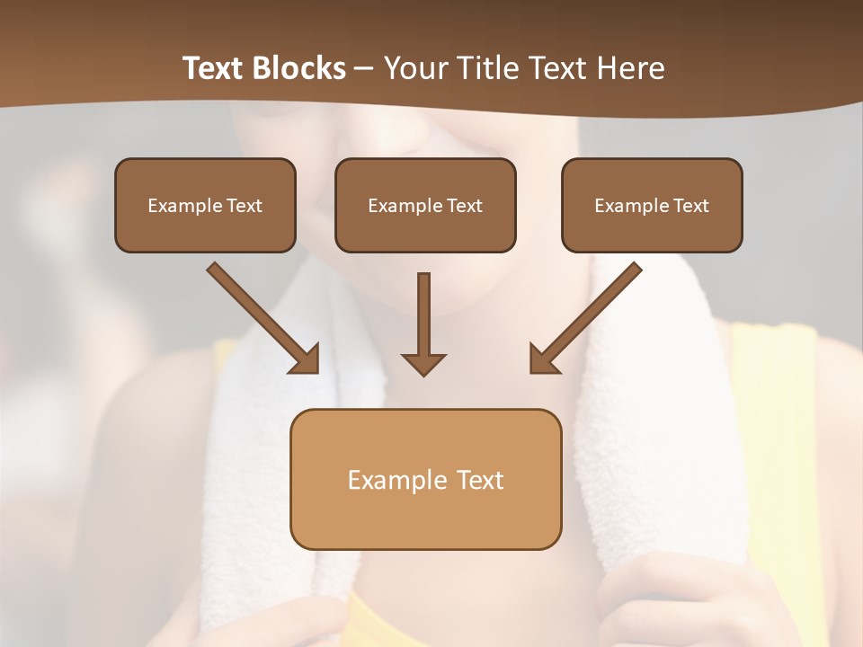 Beautiful Girl Casual PowerPoint Template