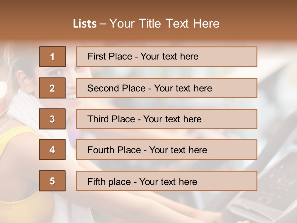 Body Sports Diet PowerPoint Template