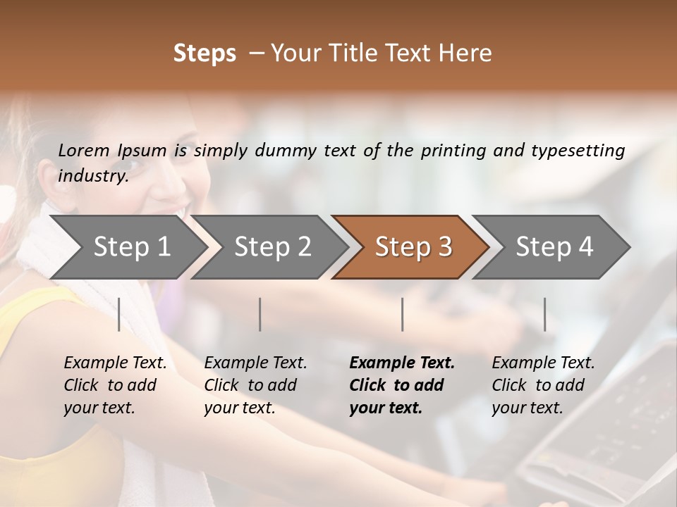 Body Sports Diet PowerPoint Template