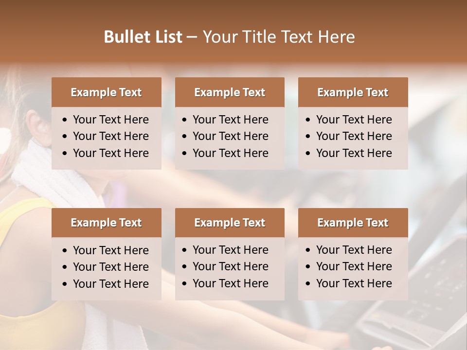 Body Sports Diet PowerPoint Template