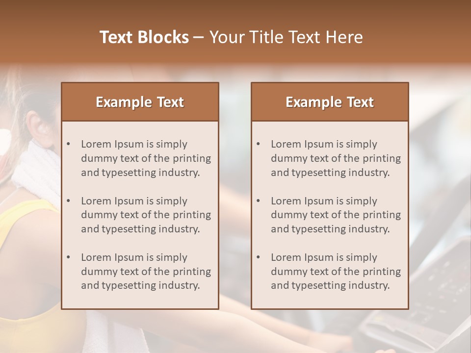 Body Sports Diet PowerPoint Template