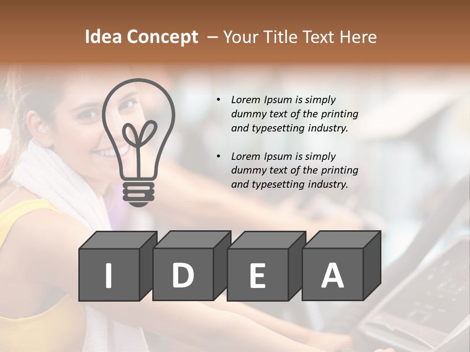 Body Sports Diet PowerPoint Template