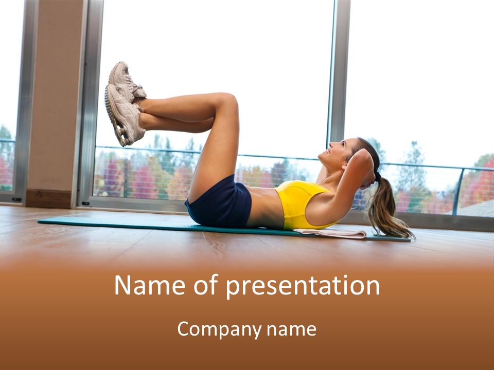 Iron Build Fitness PowerPoint Template