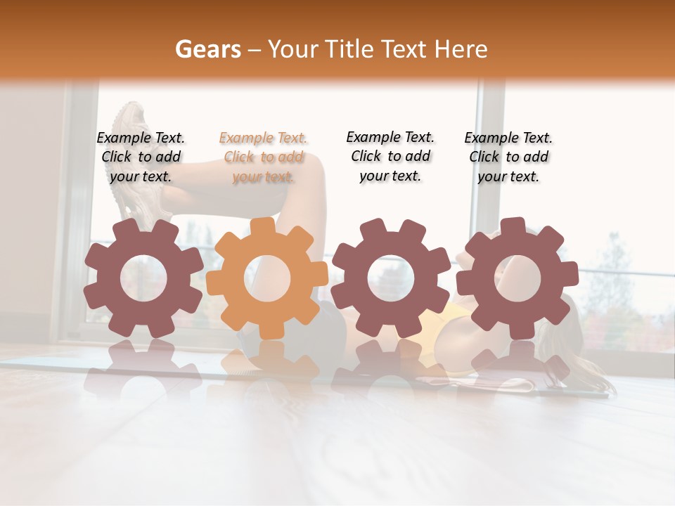 Iron Build Fitness PowerPoint Template