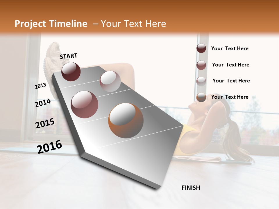 Iron Build Fitness PowerPoint Template