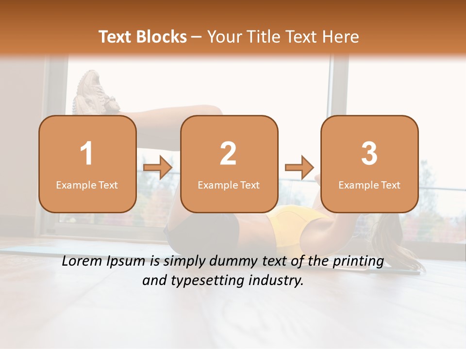 Iron Build Fitness PowerPoint Template