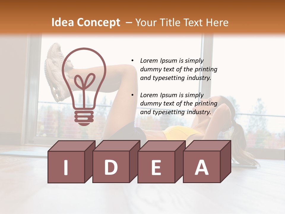 Iron Build Fitness PowerPoint Template