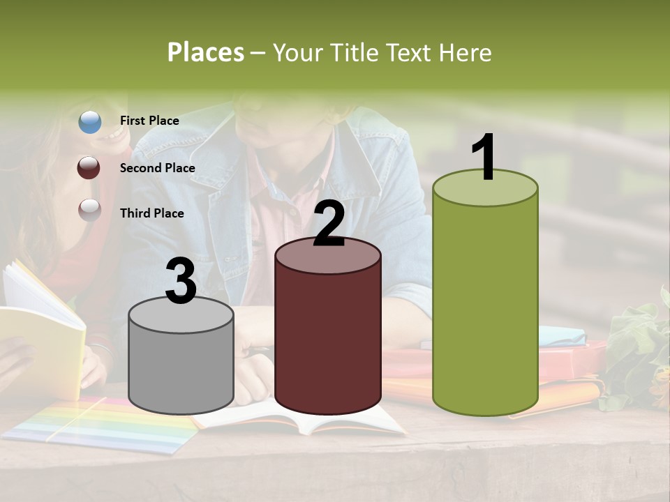 Male Learn Young PowerPoint Template