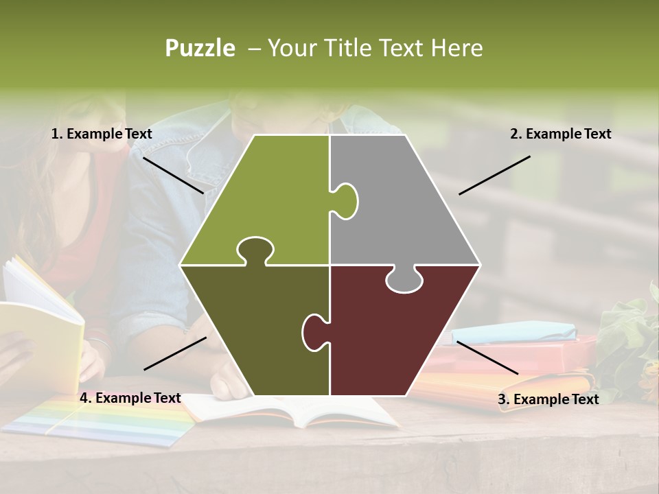 Male Learn Young PowerPoint Template