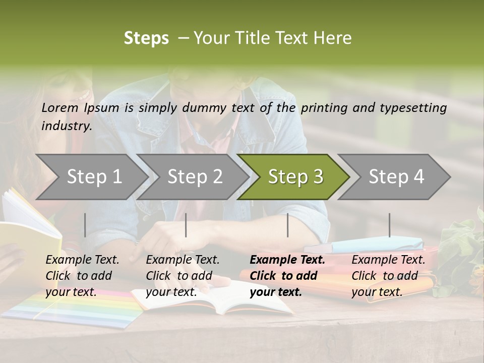 Male Learn Young PowerPoint Template