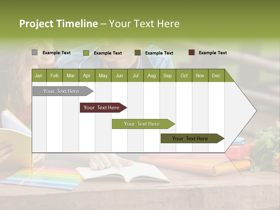 Male Learn Young PowerPoint Template
