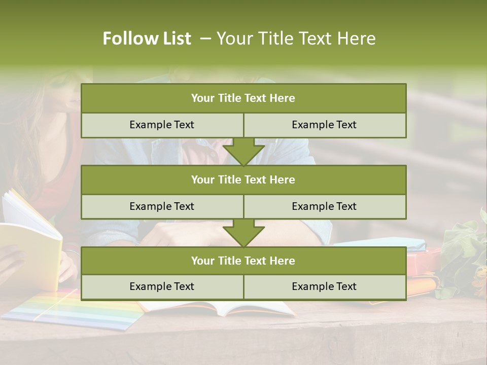 Male Learn Young PowerPoint Template
