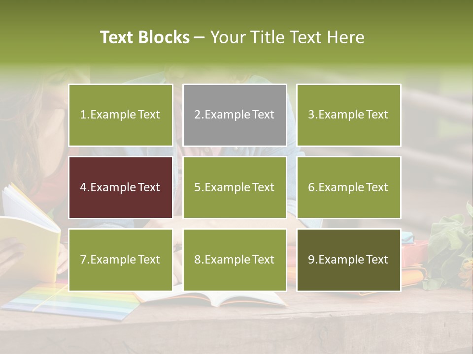 Male Learn Young PowerPoint Template