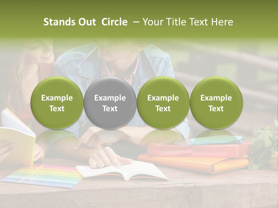 Male Learn Young PowerPoint Template