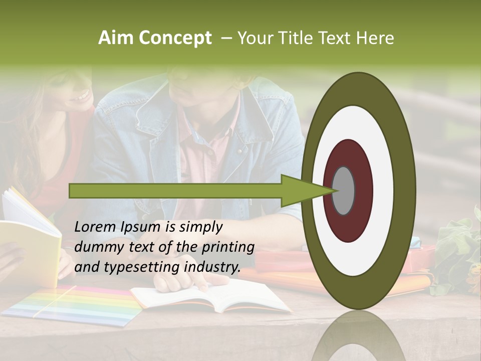 Male Learn Young PowerPoint Template