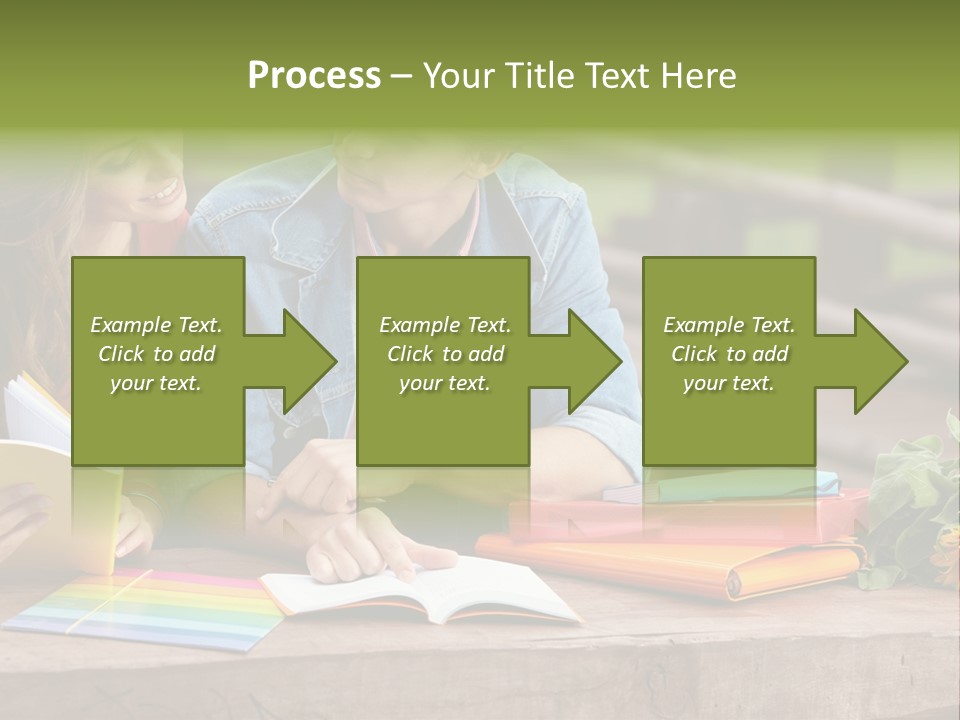 Male Learn Young PowerPoint Template