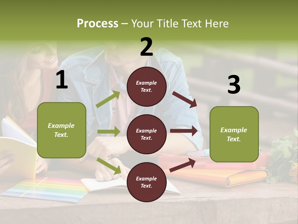 Male Learn Young PowerPoint Template