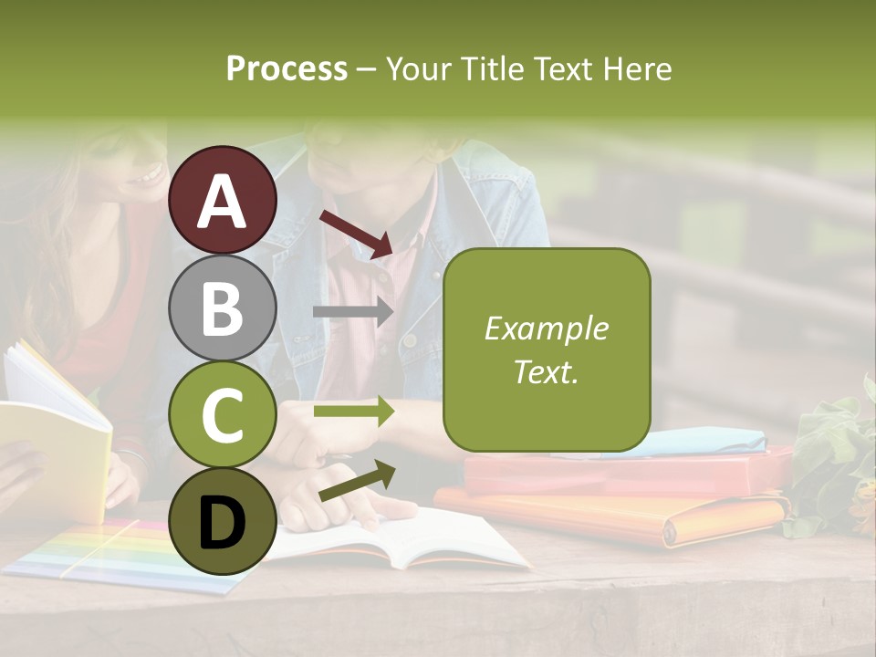 Male Learn Young PowerPoint Template