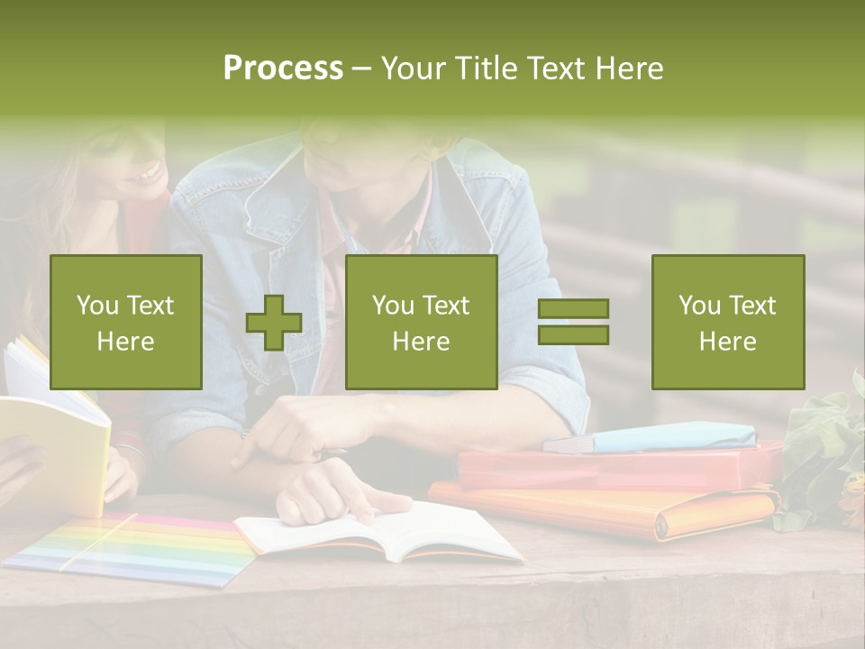 Male Learn Young PowerPoint Template