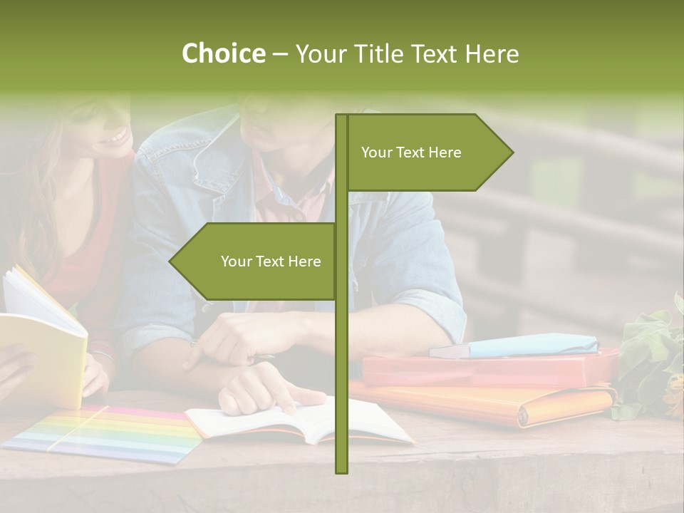 Male Learn Young PowerPoint Template