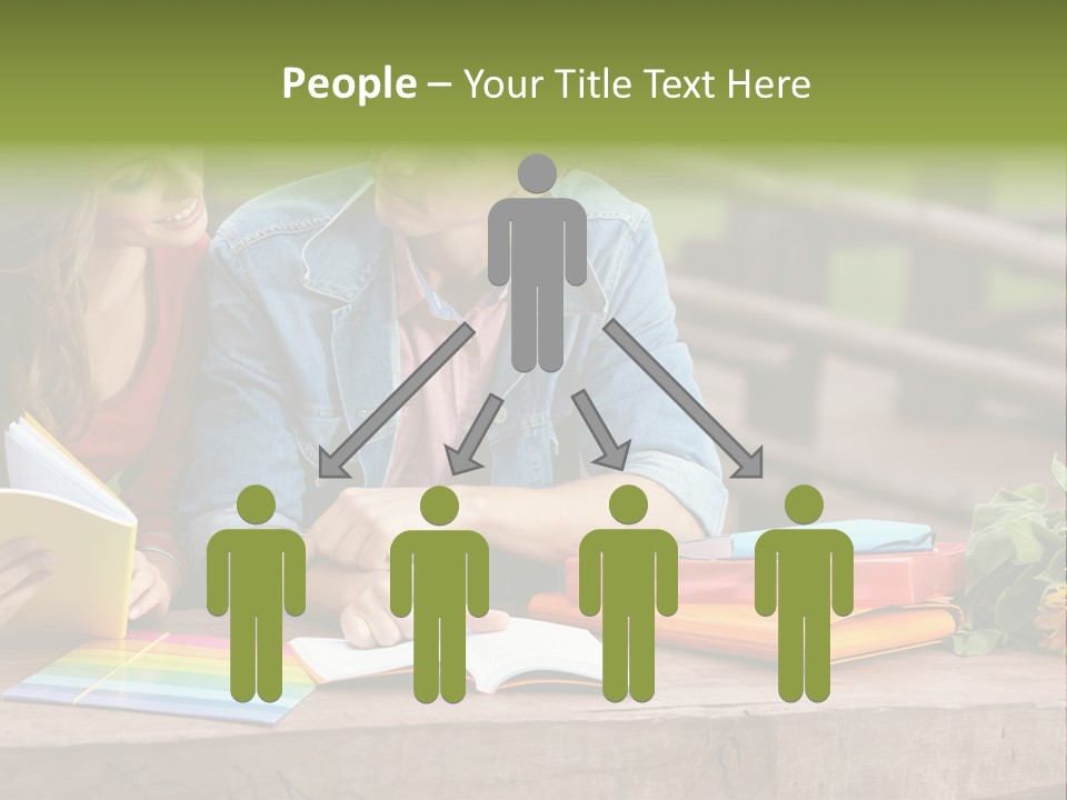 Male Learn Young PowerPoint Template