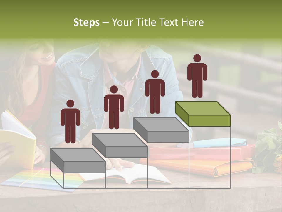 Male Learn Young PowerPoint Template