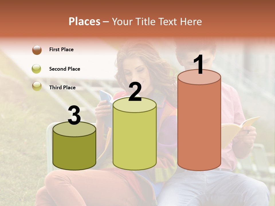 Education Beauty Mates PowerPoint Template