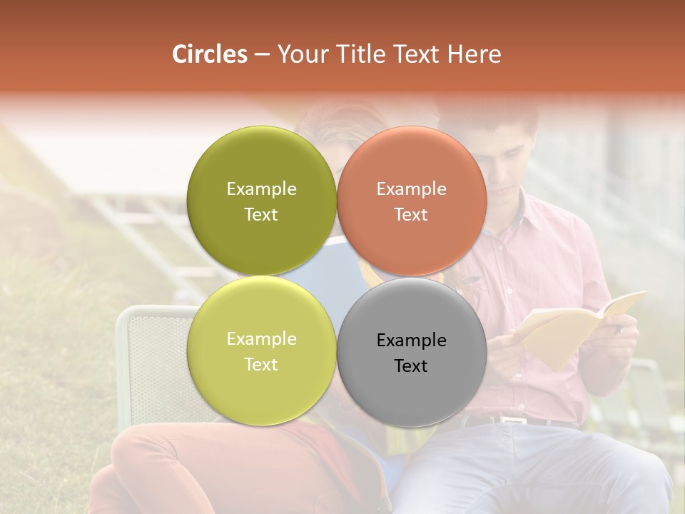 Education Beauty Mates PowerPoint Template