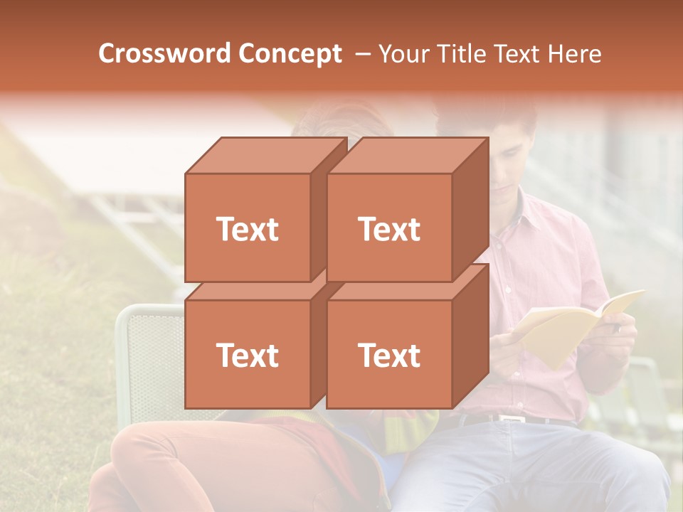 Education Beauty Mates PowerPoint Template