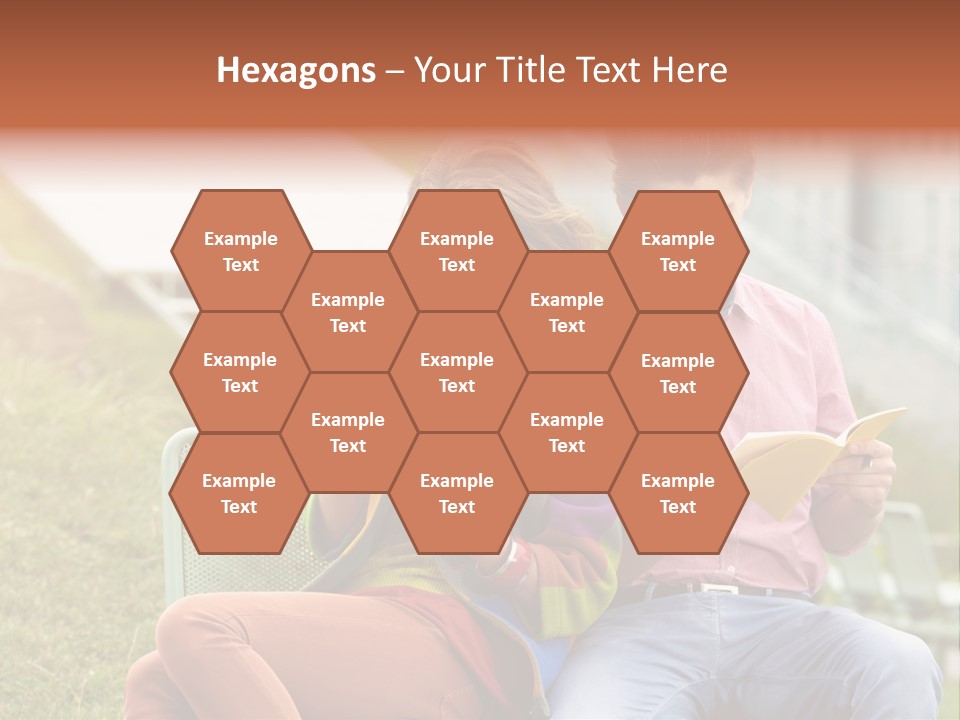 Education Beauty Mates PowerPoint Template