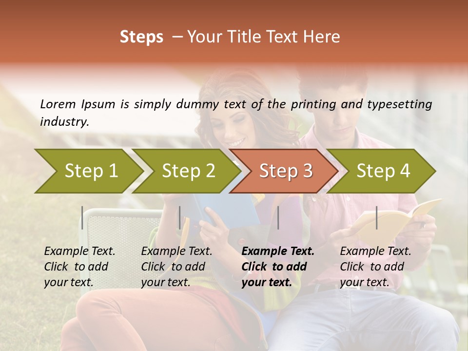 Education Beauty Mates PowerPoint Template