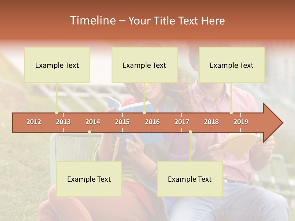 Education Beauty Mates PowerPoint Template